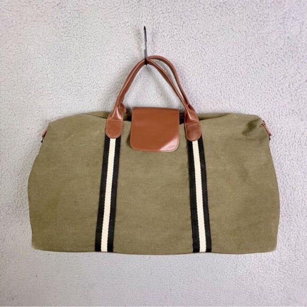 BROUK & CO.  MENS TRAVEL BAG GREEN